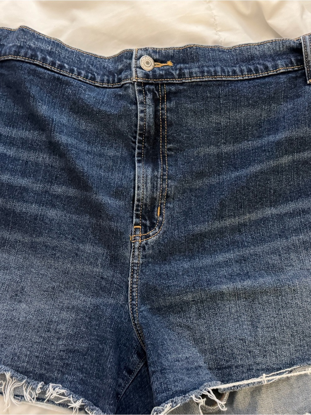 Old Navy Dark Blue Denim Cutoff Shorts